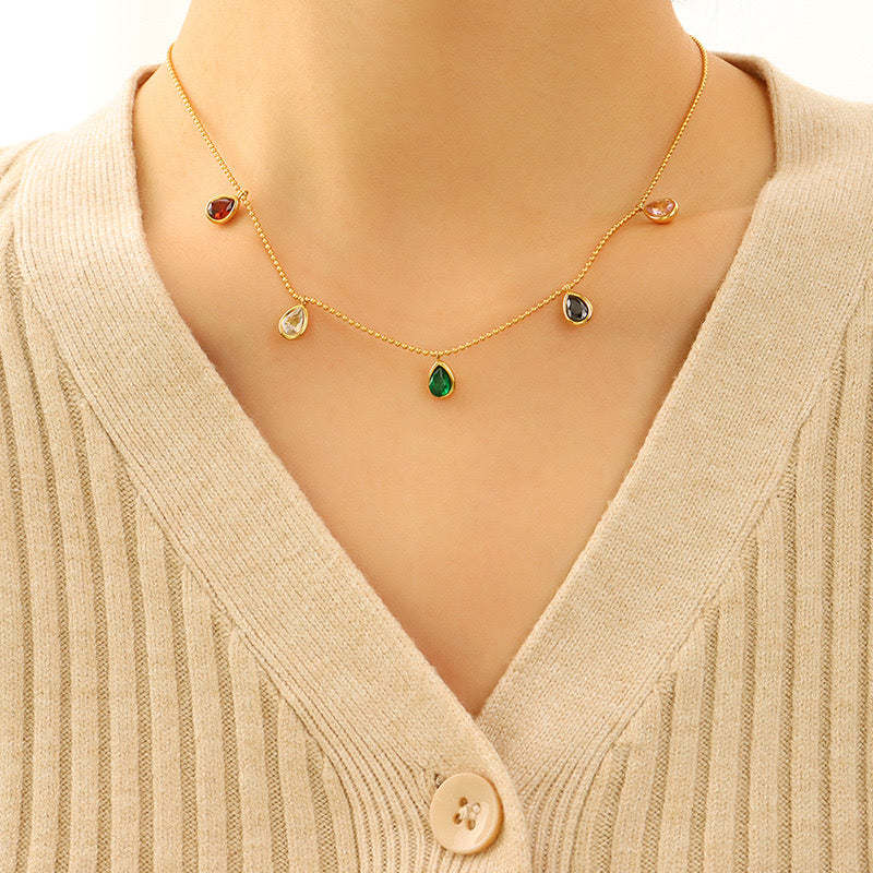Artifical Gold Necklace jltn0798
