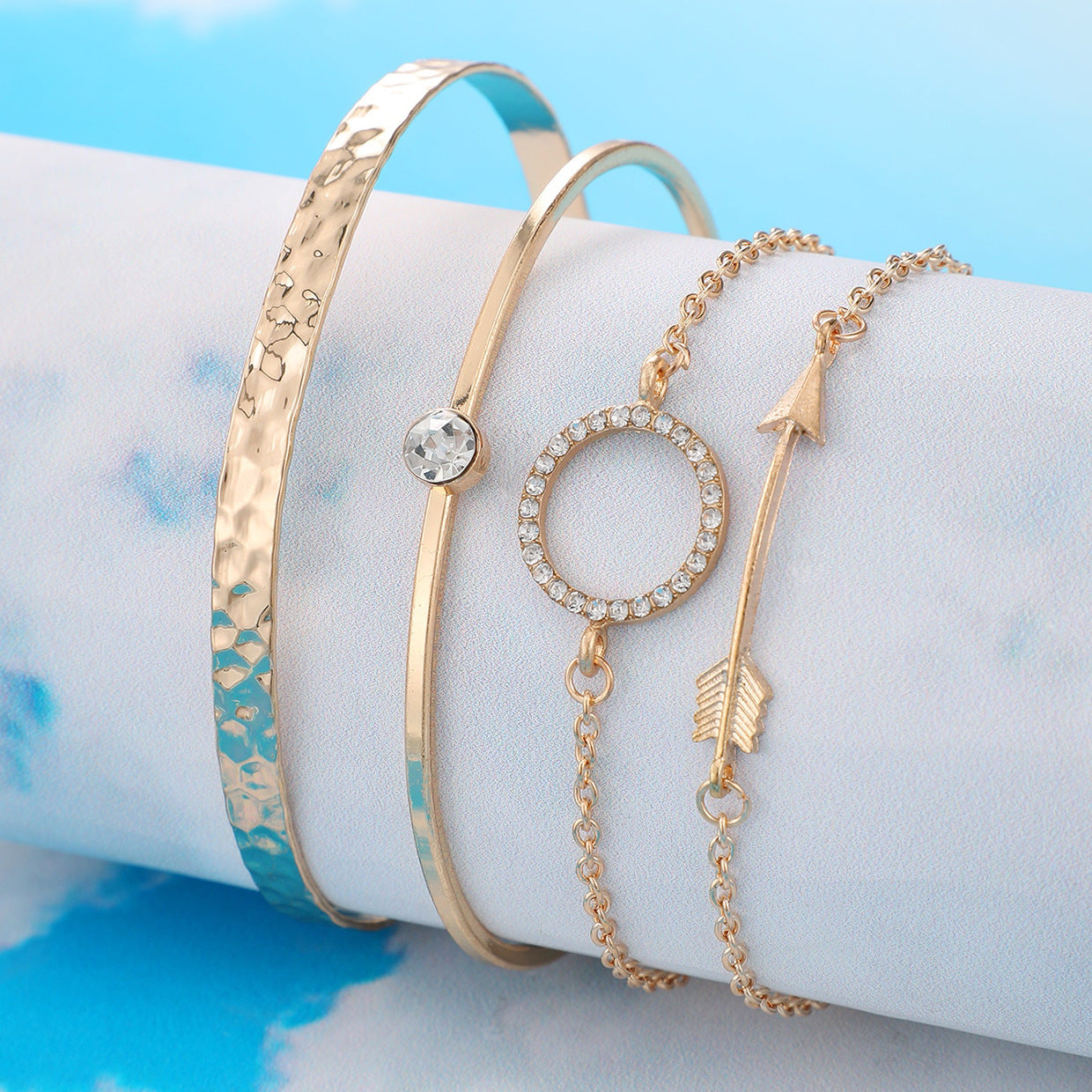 Aim High Stacking Bracelet Set JLTB0798