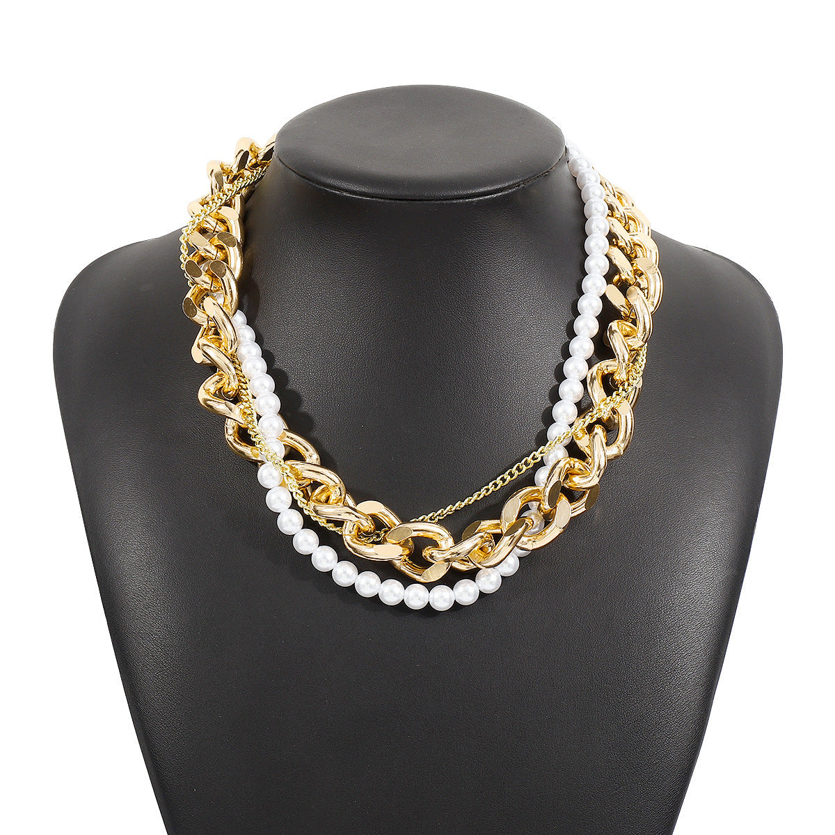 artifical-Chunky Style Cuban-necklace-jltn0996