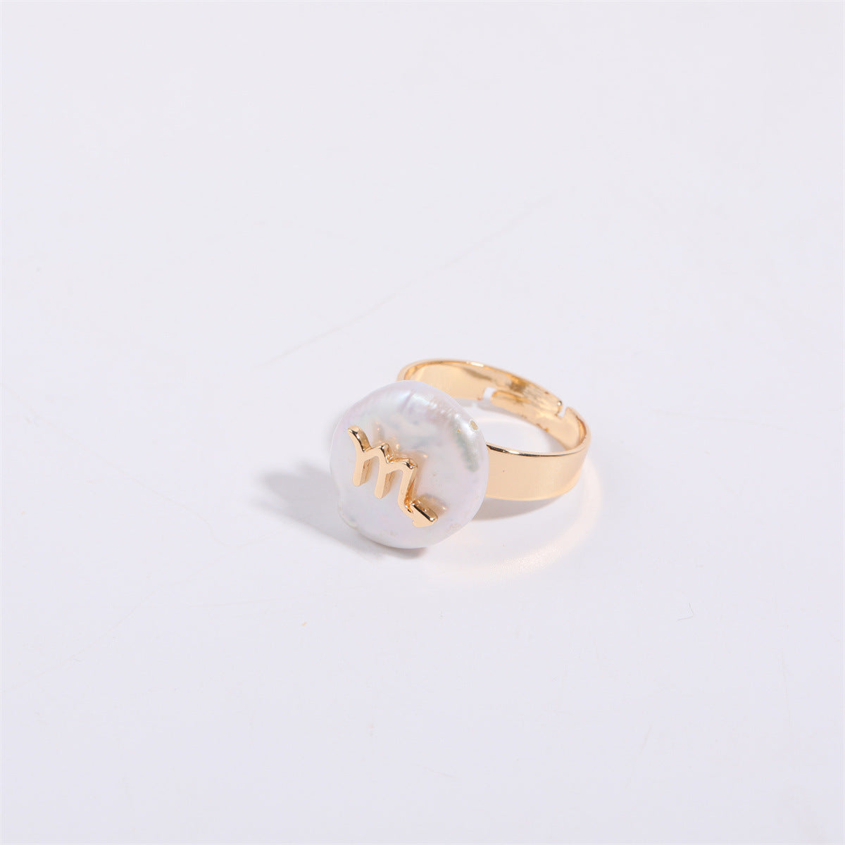 Zodiac Signs Artificial Astrology Rings JLTR0404
