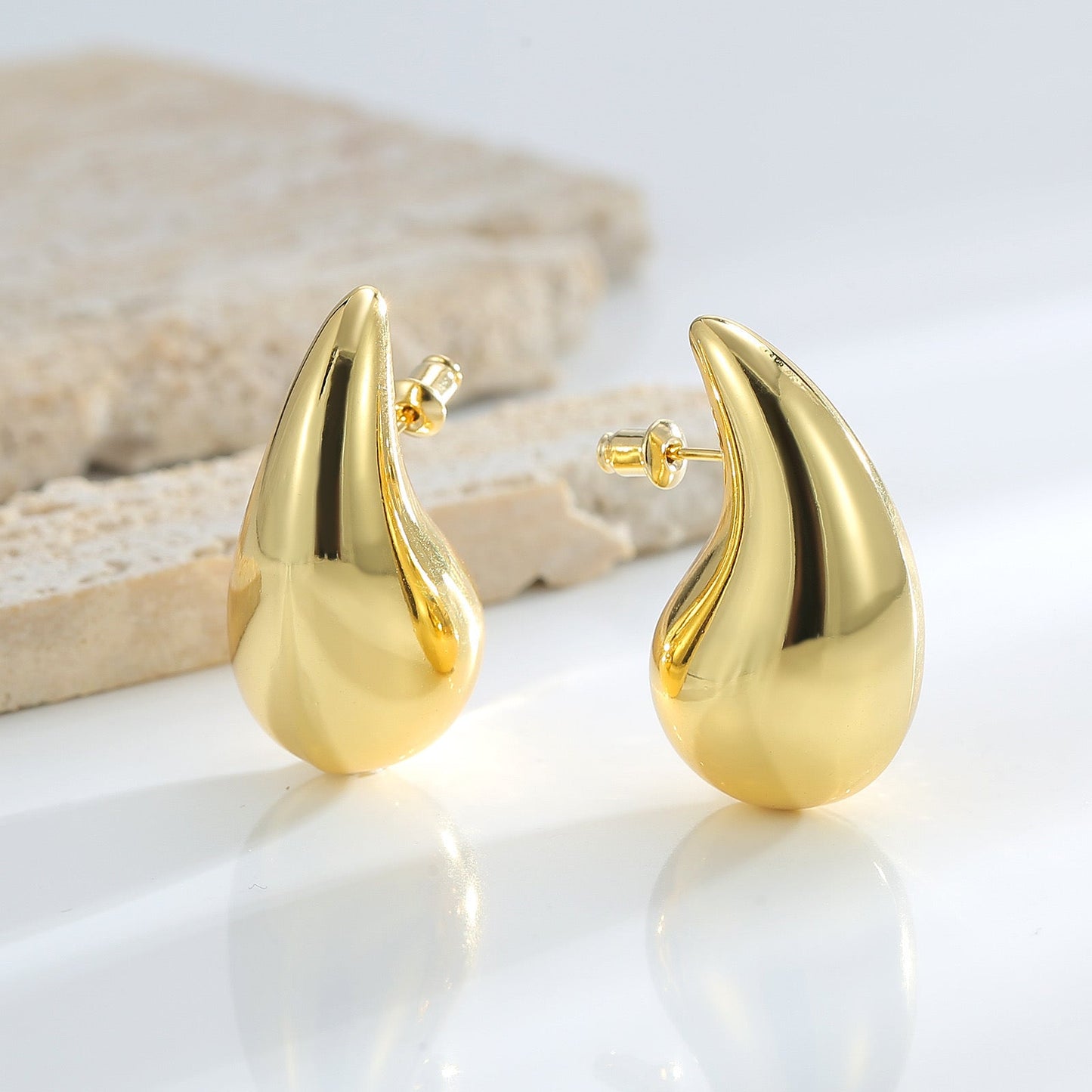Vivid Teardrop Statement Earrings  jlt11749