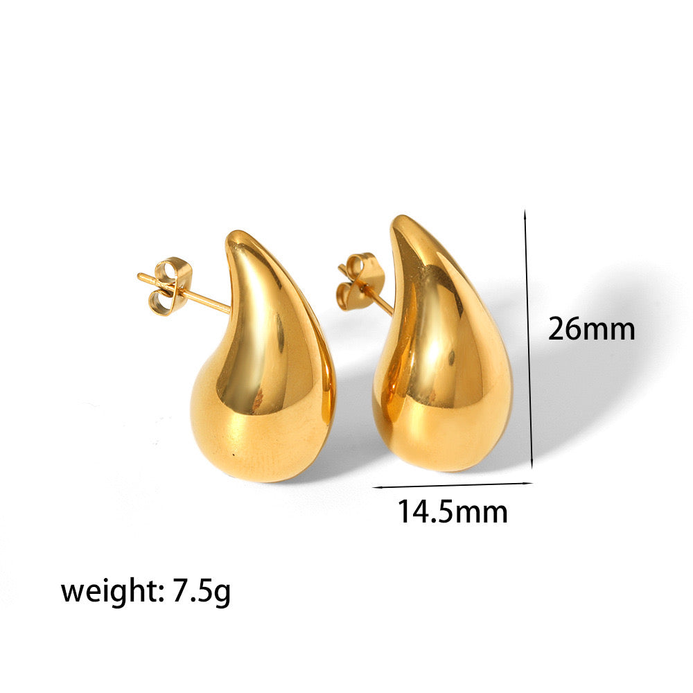 Vivid Teardrop Statement Earrings  jlt11749