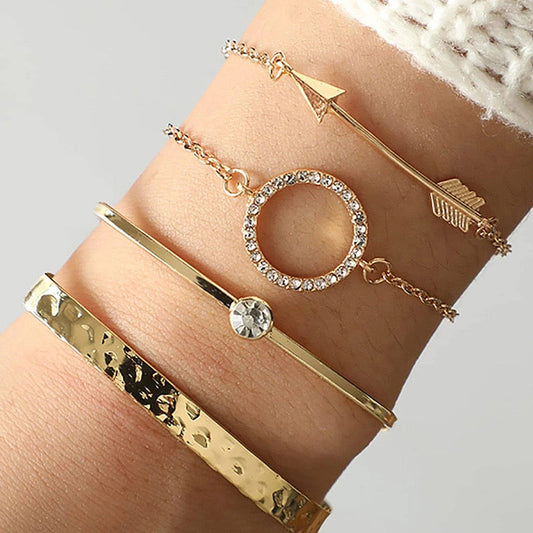 Aim High Stacking Bracelet Set JLTB0798