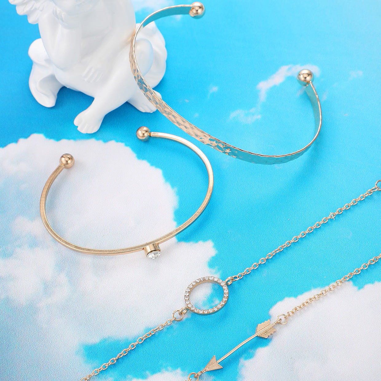 Aim High Stacking Bracelet Set JLTB0798
