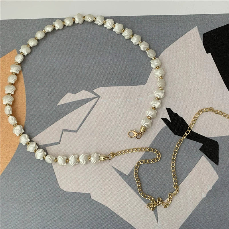 "Women’s Thin Metal Belt with Pearl Waist Chain – Versatile Dress Accessory JLTHB0263"
