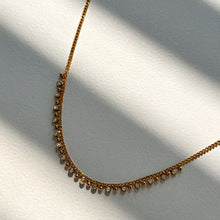Adorned white stone Elegance Necklace JLTN1039
