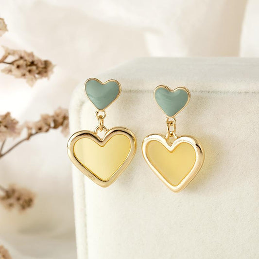 yellow-earrings-pin-earrings-jlt10257 - justlilthings