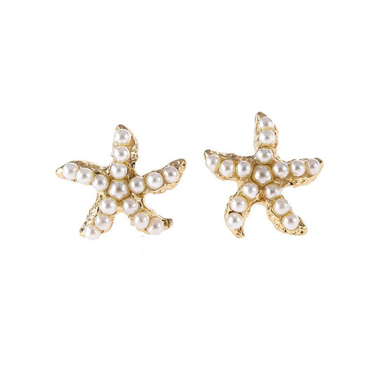 white-earrings-pin-earrings-jlt10266 - justlilthings