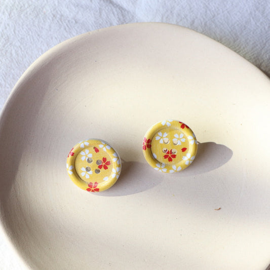 yellow-pin-earrings