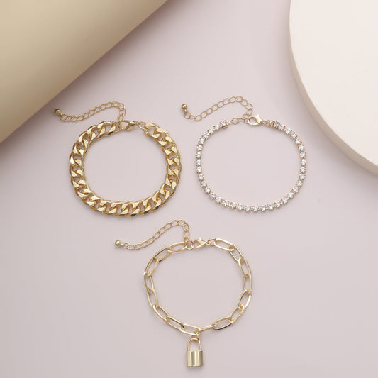 Artifical  Gold Bracelet  jltb0177