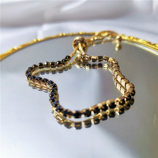 Artifical  Black  Bracelet  jltb0182