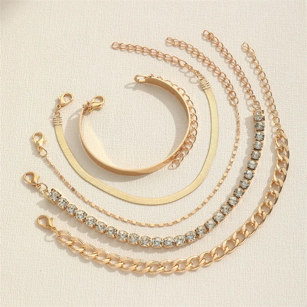 5-piece combination set bracelets JLTB0738