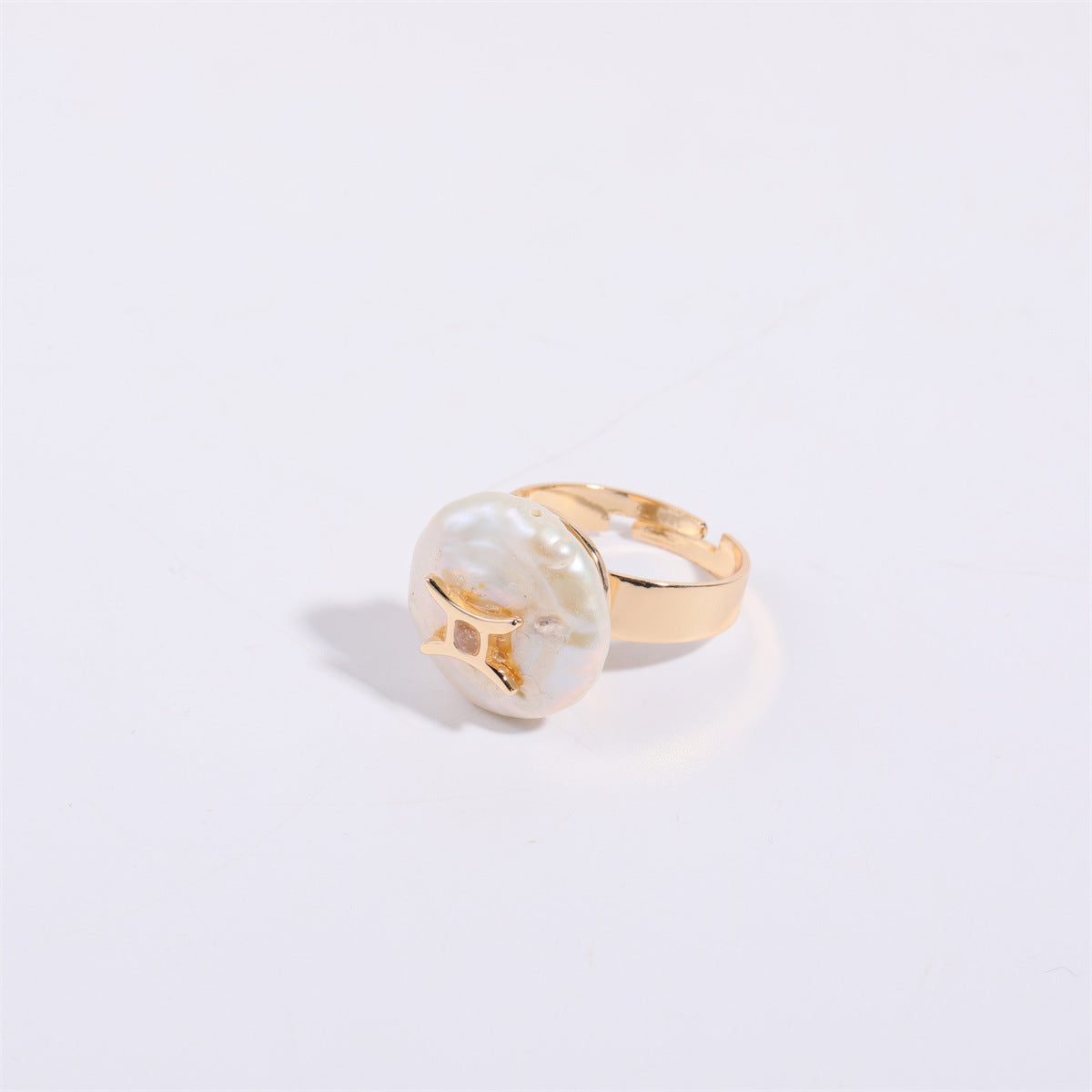 Zodiac Signs Artificial Astrology Rings JLTR0404