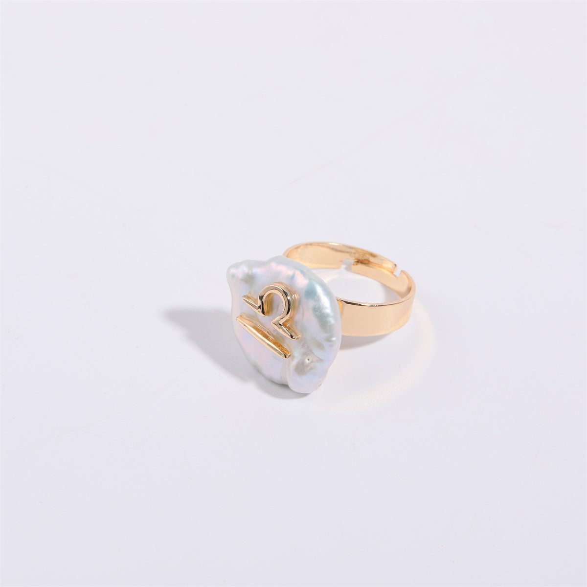 Zodiac Signs Artificial Astrology Rings JLTR0404